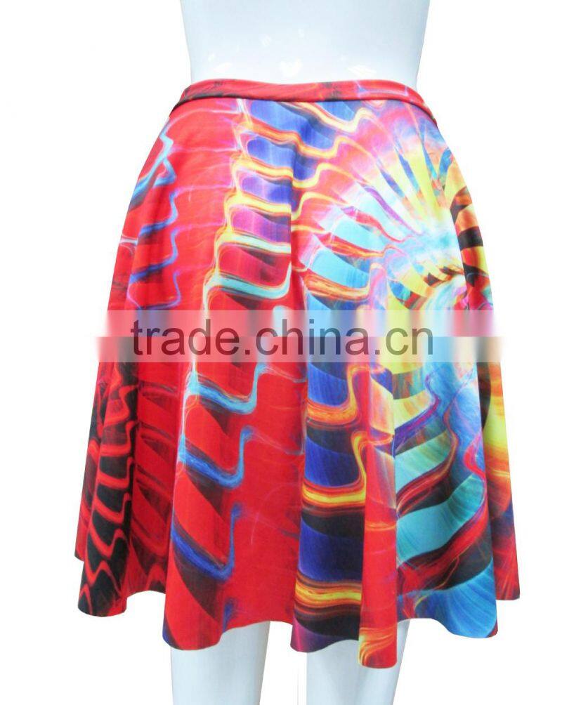 2015 high quality short skirt muslim fashion winter skirts