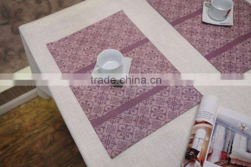 placemat display rack/felt placemat/kitchen table placemat