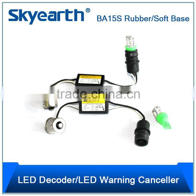 led car light ba15s hard/soft base no error with the dashboard