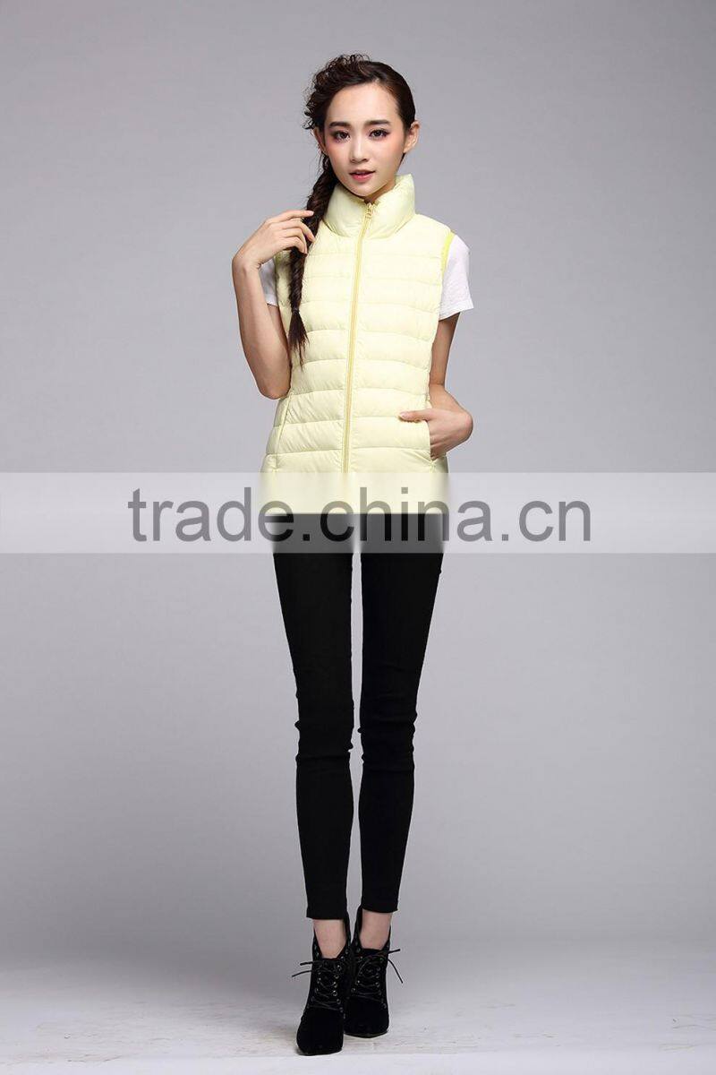 Women's warm fashion vest winter