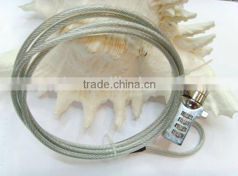 Security laptop lock with combination,high security combination lock,notebook computer lock CH-902