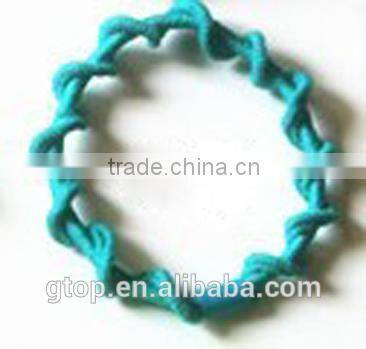 Wholesale rubber elastic hair circle cheap good quality R-0003