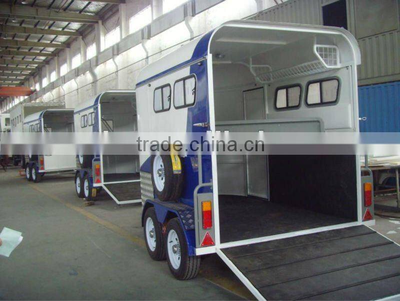 Horse Trailer 2 Horse Angle Load With Pop Up Door