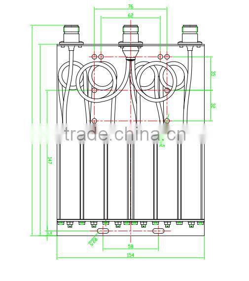 Kingtone Vhf Uhf Walkie talkie Duplexer ,wireless radio communication walkie talkie Duplexer