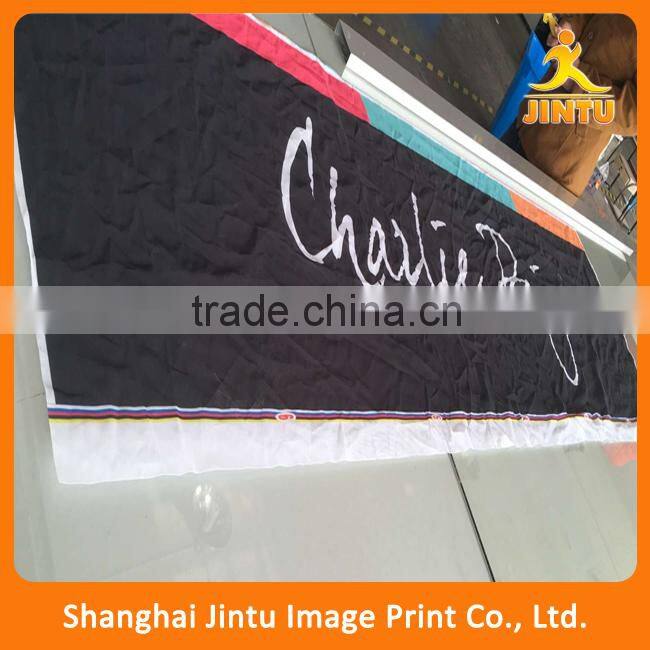 Vinyl Flags & Banners Material and Printed Type hanging fabric banner
