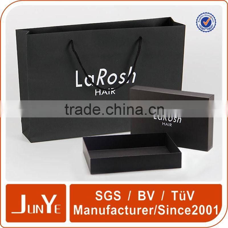customised hair extensions package magnetic gift box