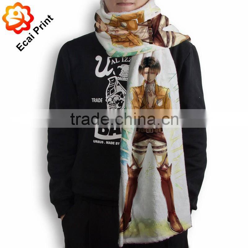 2016 hot sell custom made printing fashionable scarf