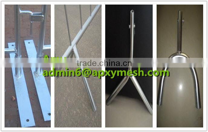 Crowd control fence traffic concert pedestrian barrier