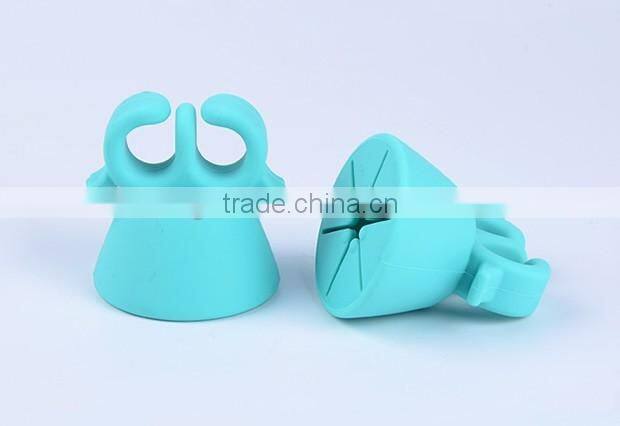 Silicone Nail Polish Bottle Holder, Wearable Nail Polish Holder, Nail Art Polish Finger Stand Ring