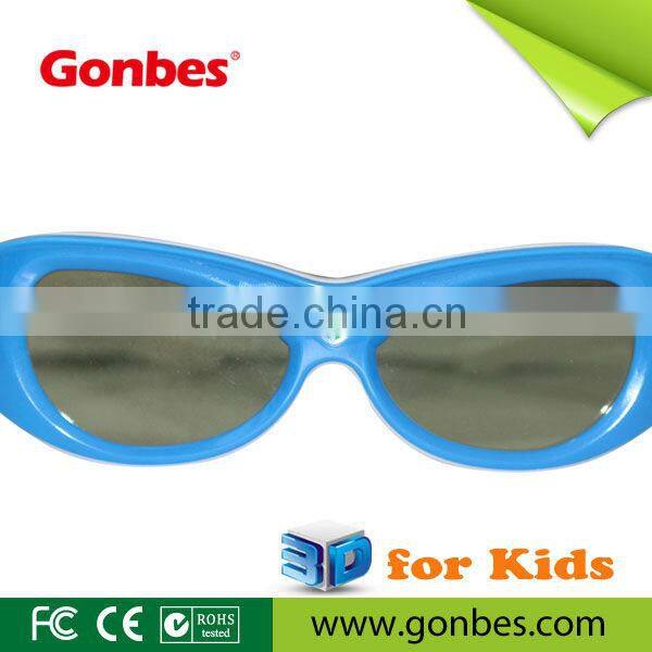 Low price kids size 3d glasses
