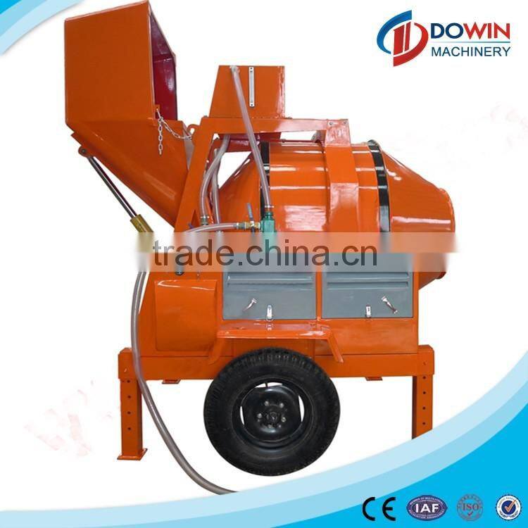 JZR500 diesel engine loading hydraulic pump concrete mixer