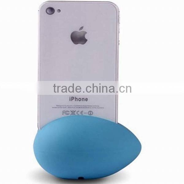 Egg Shaped Stander Music Audio Loud Speaker Amplifier for iPhone 4 4S 5