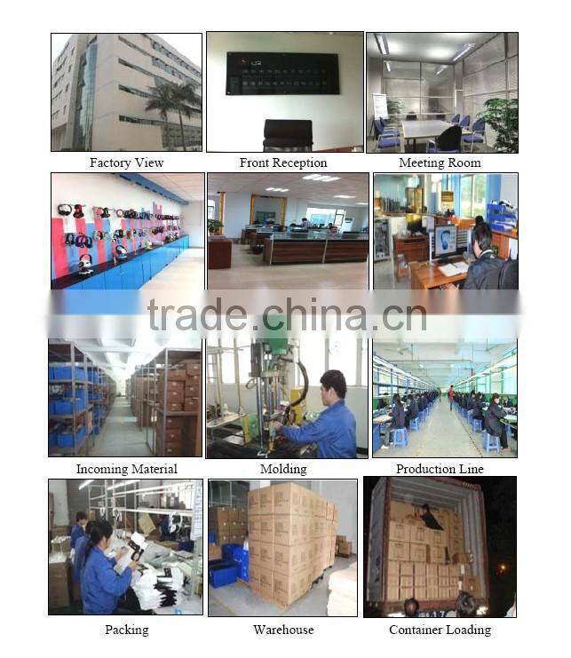 Hot selling Plastic heaset with led lighting earphone