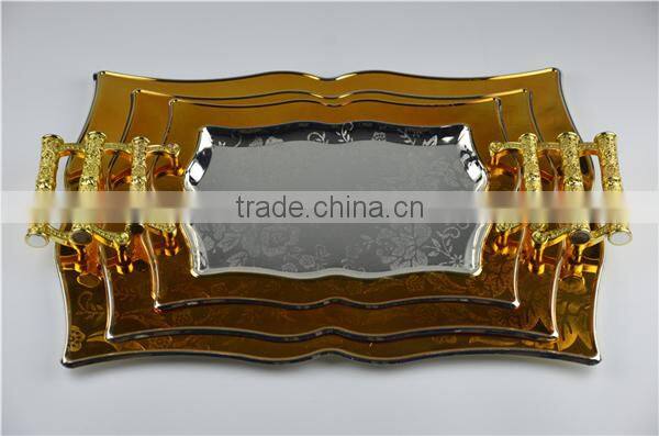 gold charger plates T159