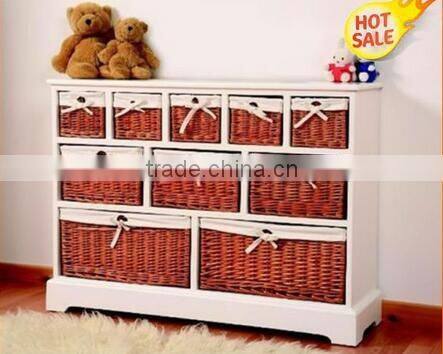 Hot Sale Antique Storage Wooden Cabinet With Many Drawers