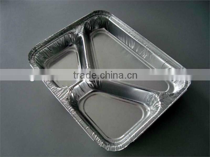 Airline aluminum foil container