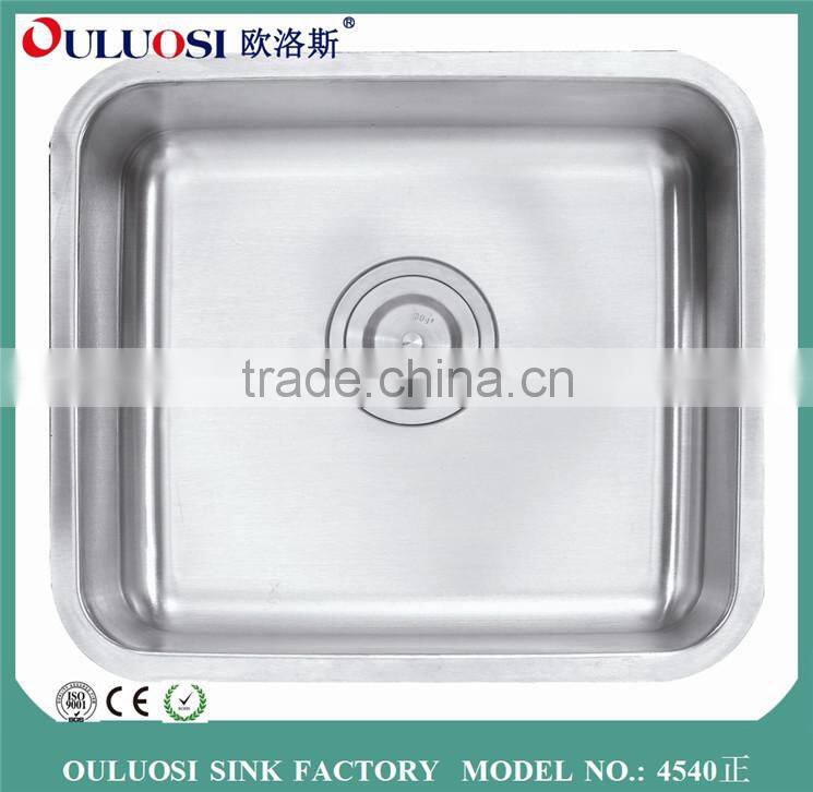 classic style silver plastic kitchen sink 4540