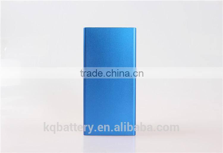 power bank charger with charging cable 9000mah ultra thin li polymer