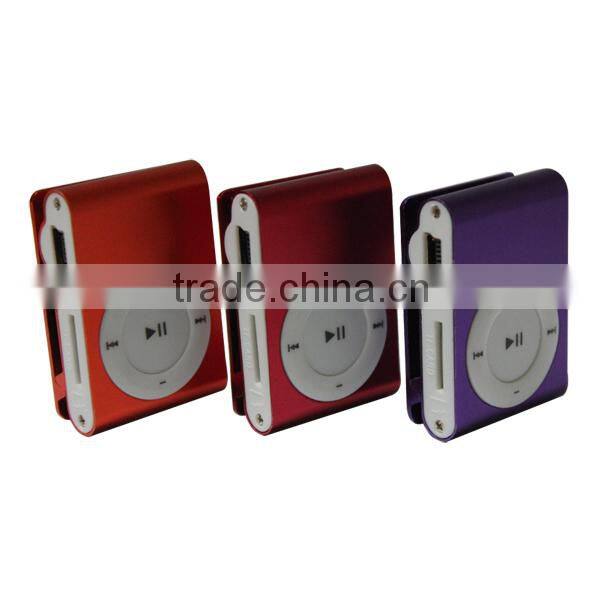 Card Reader Mini Clip MP3 Player, Portable MP3 Player