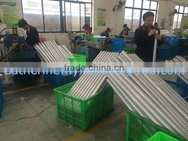 Golden shrinkage aluminum tube
