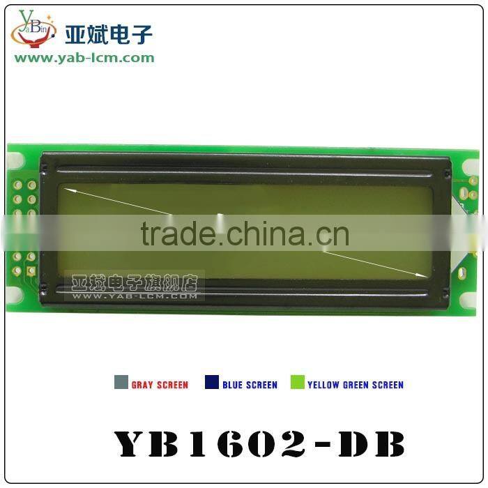 Price concessions, good quality display 1602 characters lcd