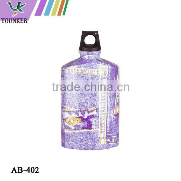 Aluminium sport water bottle/bicycle water bottle/outdoor travel bottle