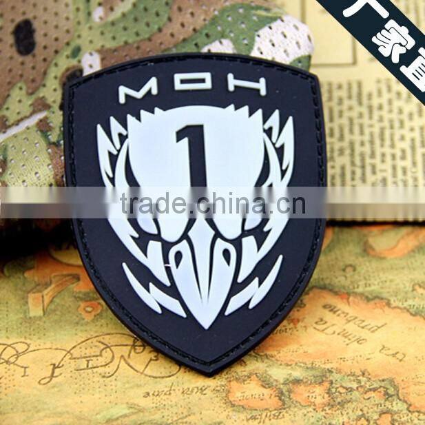 Custom 3D Shoulder Rubber Patch