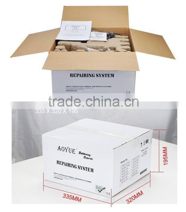 AOYUE 968A+ soldering station SMD/SMT Hot Air 3 in 1 solder station & Rework machine Soldering Stations Electric Soldering Irons