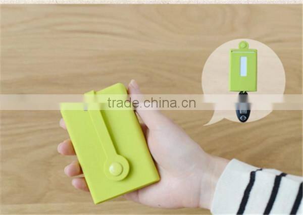 Dongguan high quality fashionable colorful silicone wallet/purse for keys