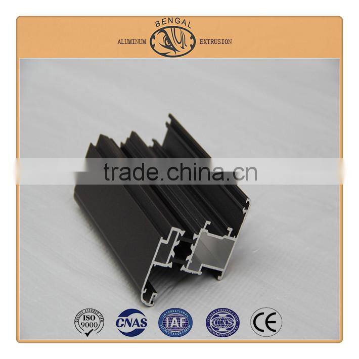 Two Tracks Aluminum Heat Insulation Sliding Window Profiles