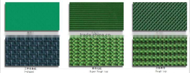 High strength PVC Conveyor Belt With Gross Bars