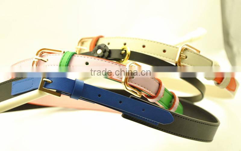 2014 women leather belt PU