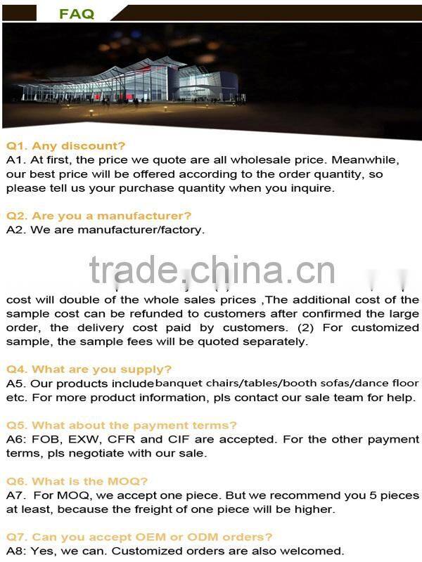 5" banquet plastic folding table