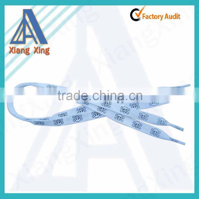 Factory direct sale custom print shoelace manufacturer, custom shoe laces