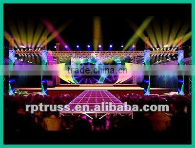 portable stage aluminum stage glass stage