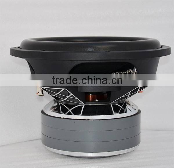 Made in China Subwoofer lines for cars with RMS 2500w spl car subwoofer 15 inch subwoofer
