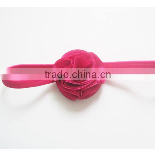 cheapest lily elastic flower headband for babies