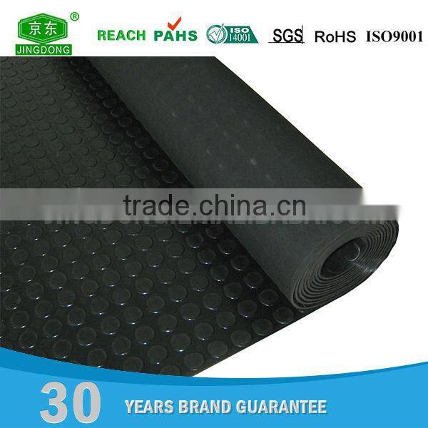 Round Button Rubber mat /Round Button Rubber Sheet Roll