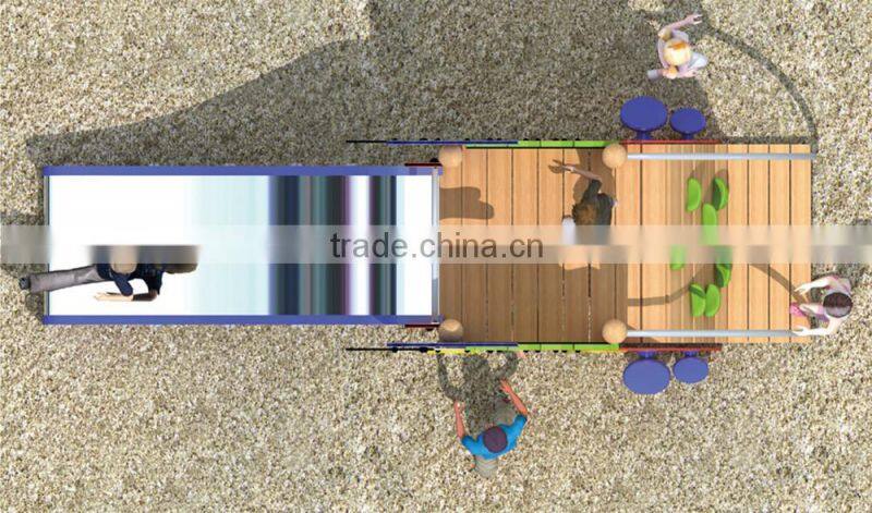 KAIQI classic PE Series KQ50084A backyard/garden kids favorite playground equipment with assured safety and quality