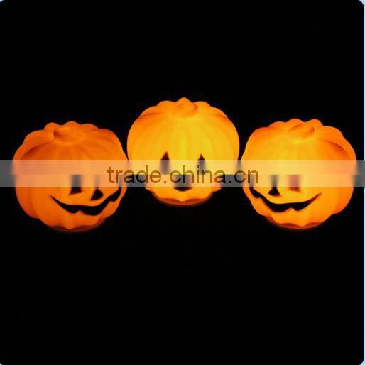 Creative Halloween LED Paper Scary Pumpkin Hanging Lantern DIY Party Decoration