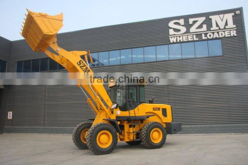 SZM 939 hydraulic pilot with high dumping arm front end tractor loader