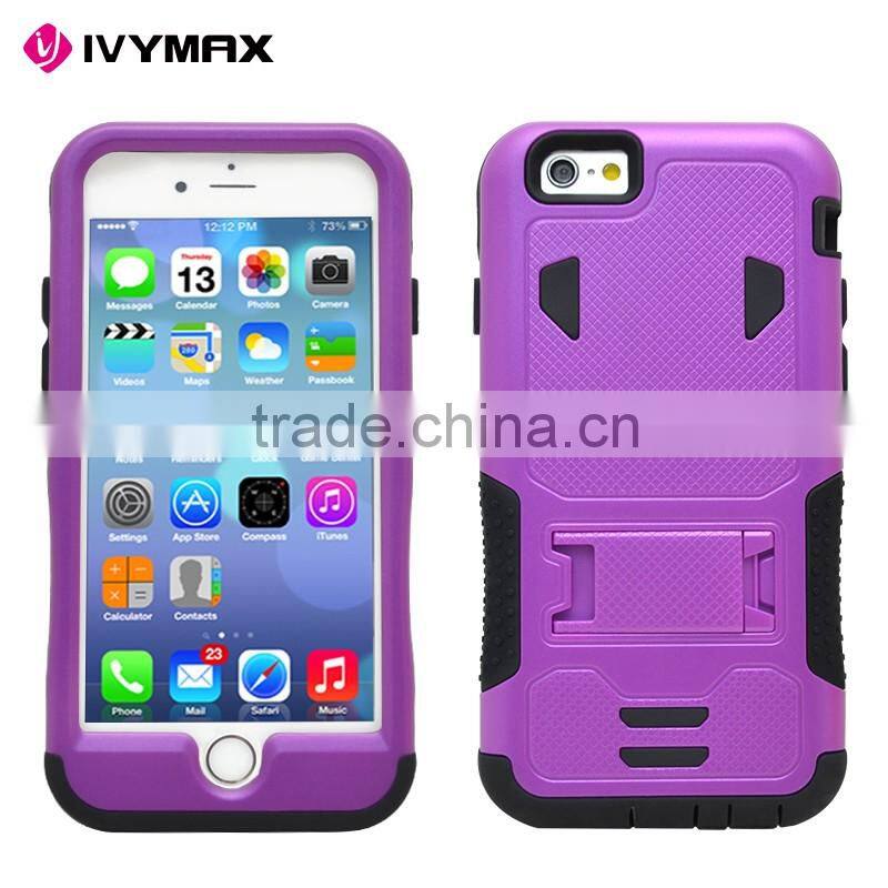Top one selling armor combo case for iphone 6s shockproof silicone back covers