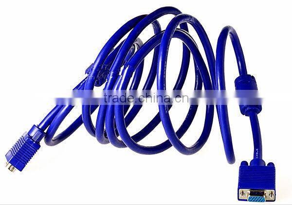 3m VGA cable Shielded VGA / SVGA Cable Manufacturer&Supplier&Exporter
