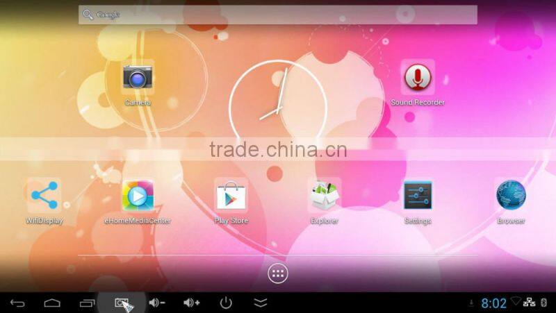 Factory price ! Cloudnetgo CR11S RK3188 quad core android tv box with HD Web Camera R89 TV BOX