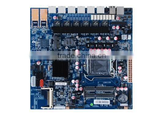 B85 6 Giga Lan ports network security firewall motherboard