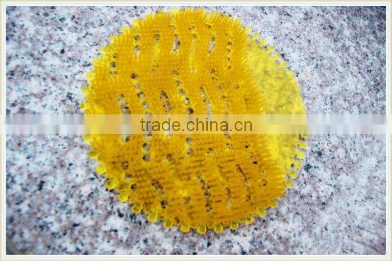 OEM manufacture EVA wave urinal screen BG-1007-3 with lot of scents