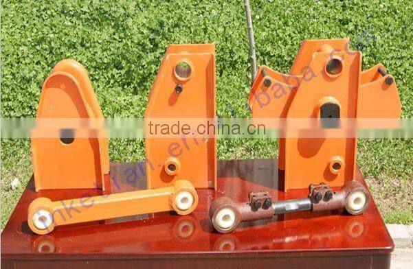 Trailer part 2 Axles 16t fuwa type semi trailer mechanical suspension