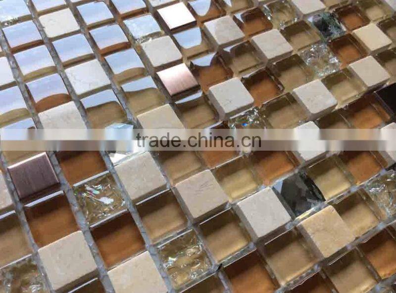 Jade Green Stone Mosaic Tile