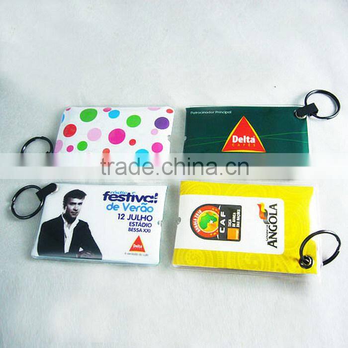 Promotional gift PVC custom led card light
