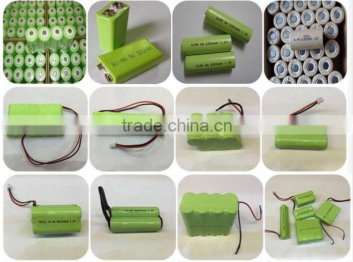 3.6V 2200mAh Ni-MH Golf Trolley Battery Pack LED use